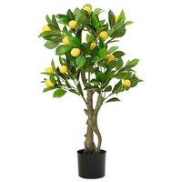 limonero artificial 234 hojas 90 cm verde vidaxl