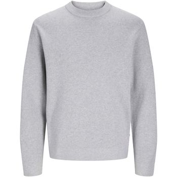 Jack & Jones Jersey 12269289 JPRBLAMILANO STITCH KNIT CREW NECK JNR LIGHT GREY para niño