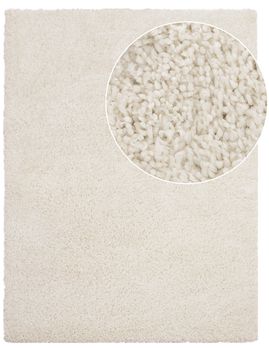 Alfombra de pelo largo Arizona crema 60x100 cm