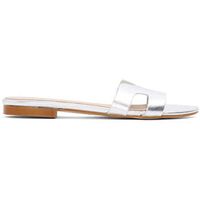 narf sandalias ca 380 en piel espejo plata para mujer