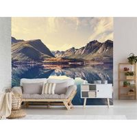 fotomural vinilo montanas noruegas 400 x 300 cm