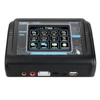 htrc t150 acdc 150w 10a cargador inteligente de equilibrio tactil para baterias lipo lihv life lilon nicd nimh pb