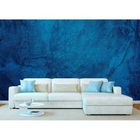 fotomural vinilo textura cemento azul 350 x 250 cm