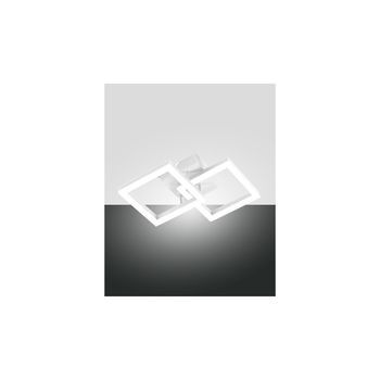 Lámpara De Techo Led Bard Moderna 21w Blanca 3394-28-102 Fabas Luce