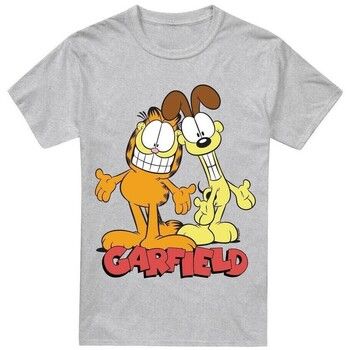 Garfield Camiseta Best Friends para hombre