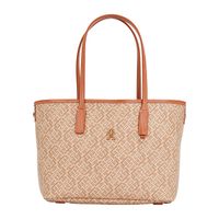 tommy hilfiger bolso tote khaki aw0aw17415-rbt