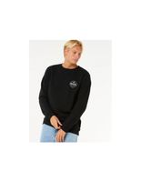 sudadera rip curl stapler crew hombre negro