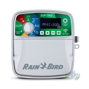 Programador Riego Rain Bird Esp-tm2 8 Zonas Exterior