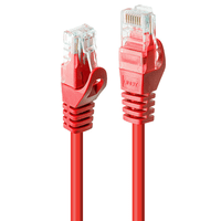 lindy 05m cat6 uutp cable red 48181