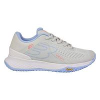 zapatillas bullpadel bea gonzalez pearl vibram 25i gris claro mujer