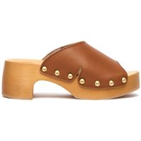 scholl zuecos pescura wave sr cognac ltr ft para mujer