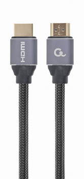 CABLE HDMI 2.0 4K 60HZ GEMBIRD CCBP-HDMI-3M PREMIUM TRENZADO ETHERNET 3M NEGRO