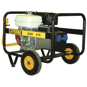 Generador Ay-6000 Avr Motor Honda - Ayerbe