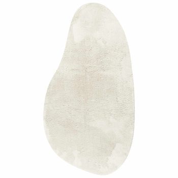 Alfombras De Área Huarte Crema 100 X 200 Cm Poliéster