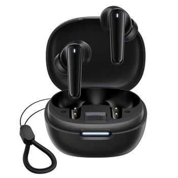 Auriculares Blackview AirBuds 17 inalámbricos Bluetooth 6.0 con cancelación de ruido, IPX4, negro