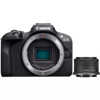 camara mirrorless canon eos r100 241mp wifi 18-45mm rf-s kit negro
