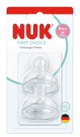 nuk tetina first choice silicona flow control y 6m 2 uds