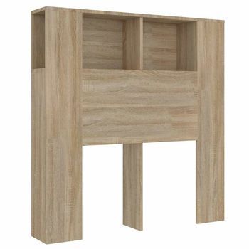 Mueble Cabecero Color Roble Sonoma 100x18,5x102,5 Cm Vidaxl