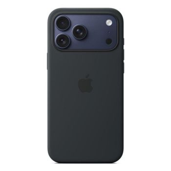 Funda de Silicona Negra con MagSafe para iPhone 17 Pro Max