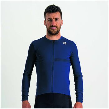 Sportful Matchy Long Sleeve Jersey - S - Galaxy Blue