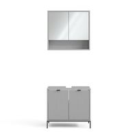 conjunto de muebles de bano eliza 2 piezas vicco