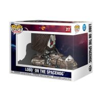 figura coleccionable funko pop ride supergirl lobo spacehog vinilo 14 cm