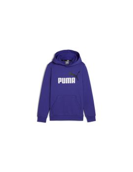 Sudadera Casual Puma Essentials+ 2 Col Big Logo Niño Azul