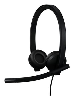 Logitech H570e Auriculares Alámbrico Diadema Oficina/Centro de llamadas USB Tipo C Negro