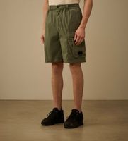 cp company para hombre 20cmbe254a006439g bermuda - cargo 46 casual verde algodon