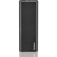 sandstrom s20pbqc17 portable power bank - space grey grey
