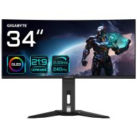 gigabyte mo34wqc2 34 qd-oled ultrawide qhd 240hz freesync premium pro curva