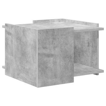 Mesa De Café | Mesa De Centro Gris Hormigón 50,5 X 50 X 33 Cm