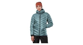 Abrigo salewa ortles medium 3 rds azul mujer