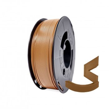 Winkle Bobina de Filamento PLA HD 1.75mm 1Kg Marrón Acacia