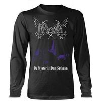 mayhem camiseta manga larga de mysteriis dom sathanas para mujer