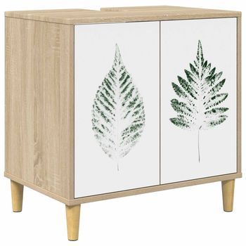 Mueble De Cuarto De Baño Hanau Sonoma 60 X 40 X 60 Cm Vidaxl