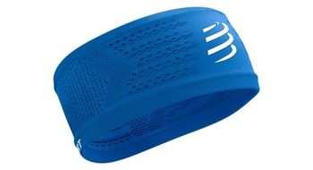 Cinta para la cabeza compressport on off azul