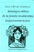 antologia critica de la poesia modernista hispanoamericana 4 ed 