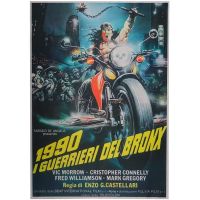 poster de tela los guerreros del bronx 70 x 50 cms