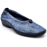 arcopedico zapatos bajos 4716 azul para mujer
