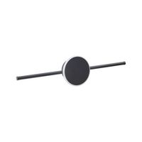 lampara led para cuadros y espejos minimalista moderna para sala de estar bano espejo de metal acrilico y silicona negra othain