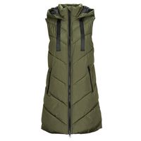 jdy abrigo de plumas jdyskylar padded hood waistcoat otw noos para mujer