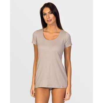 Zd - Zero Defects Body Camiseta interior manga corta mujer hilo de soja para mujer