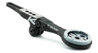 k edge integrated handlebar system  ihs  mount combo wahoo out front computer mount negro