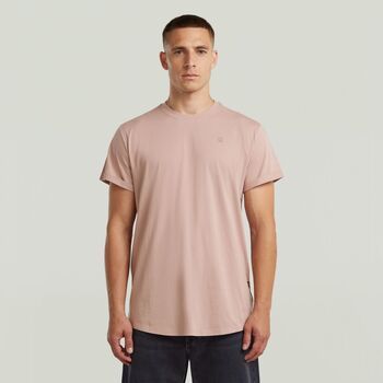 G-Star Raw Camiseta D16396 B353 LASH BASIC-8147 BERRY MIST para hombre