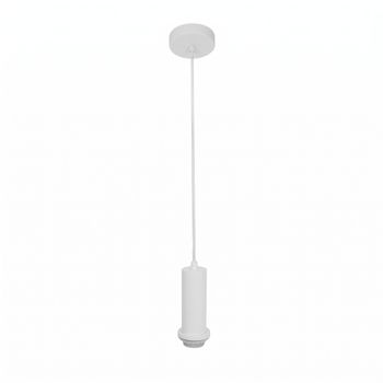 Arm.colgante p/pantalla minue 1xe27 blanco regx10x 10 cm