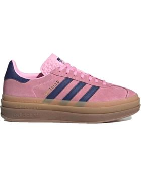 de ADIDAS GAZELLE BOLD H06122 PINK GLOW - VICTORY BLUE - GUM - 36 2-3 LIGHT PINK