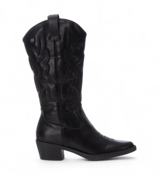 Xti para mujer. 14311901-NEGRO Bota De Mujer 143119 negro (35), 3 a 5cm, Cremallera, Casual