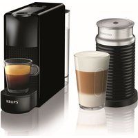 nespresso by krups essenza mini xn111840 coffee machine with aeroccino - black black