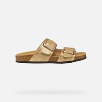 geox brionia r mujer dorado claro